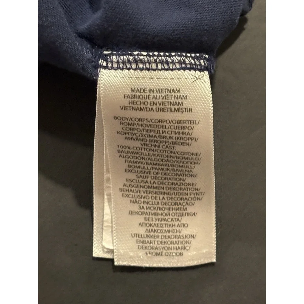 Polo Ralph Lauren Colorblock Pocket T-Shirt Navy Red Blue Yellow Large